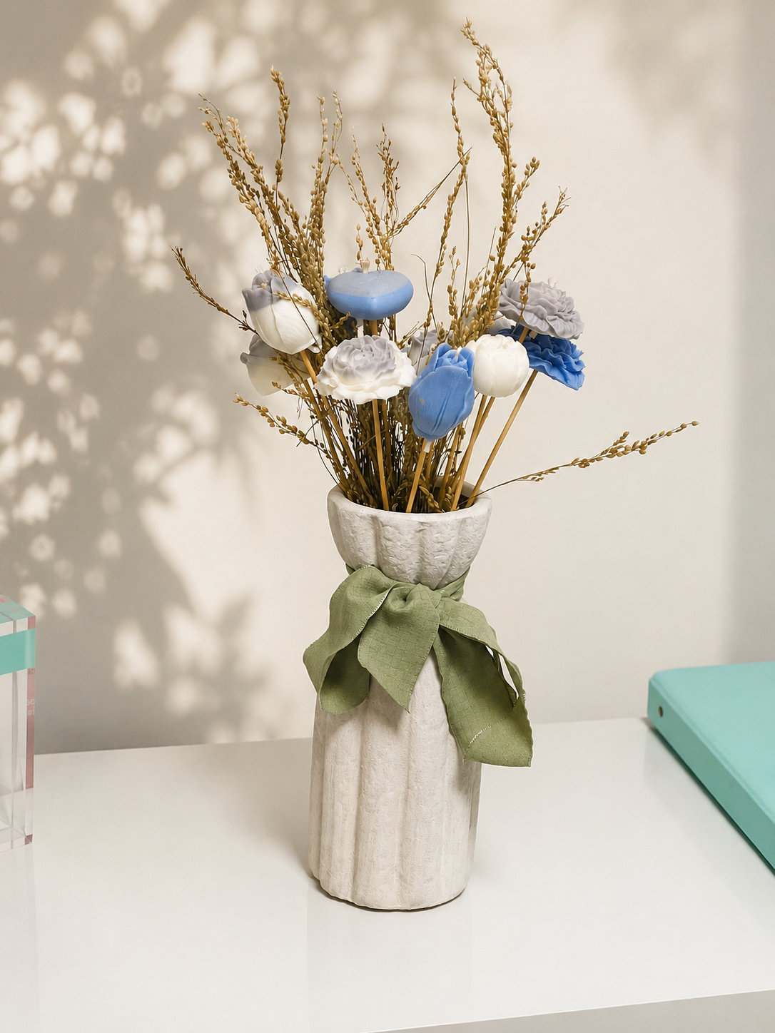 Ramo Floral Artesanal · Aroma Violeta M