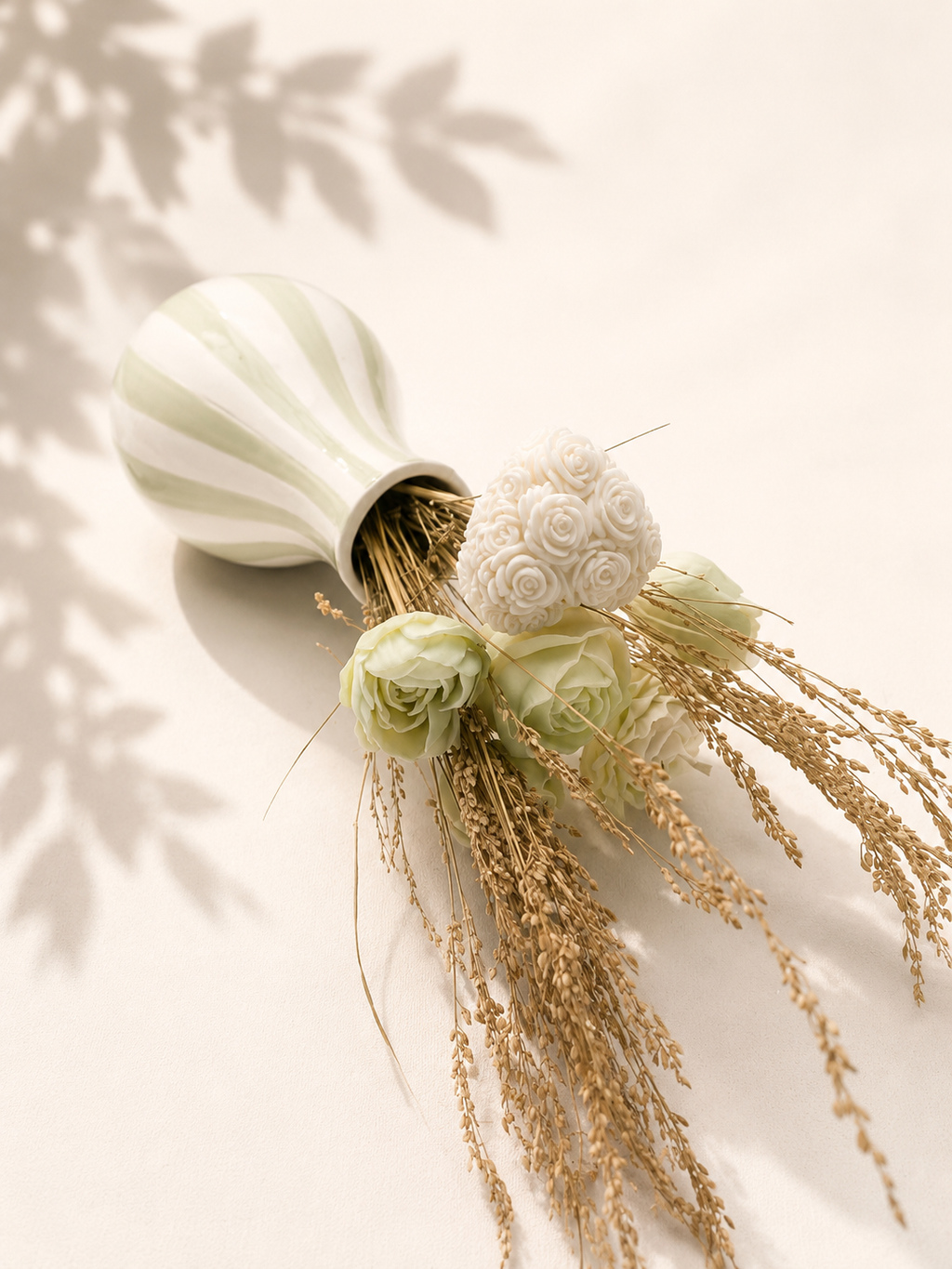 Ramo Floral Artesanal.Aroma Bambu S