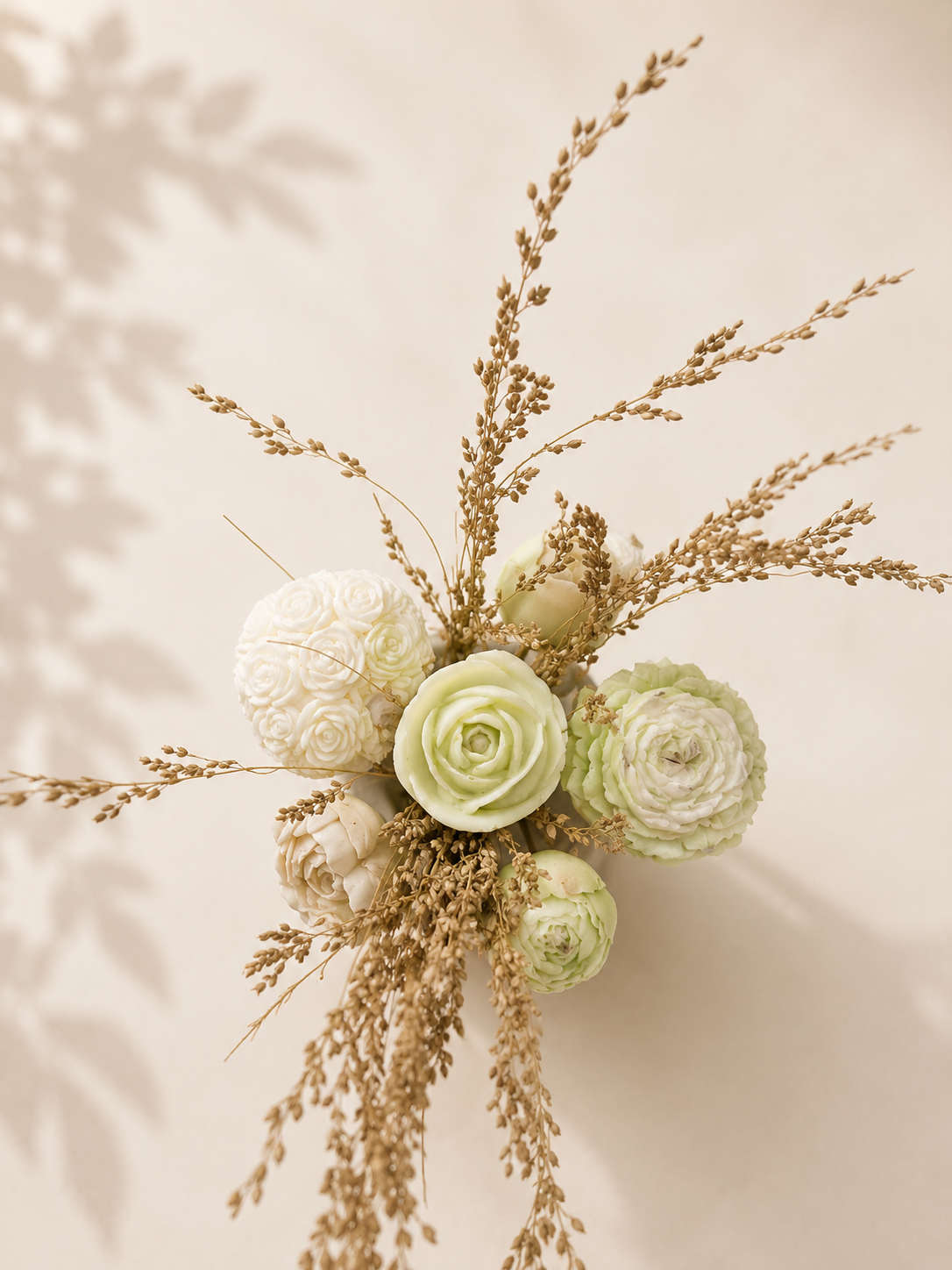 Ramo Floral Artesanal.Aroma Bambu S